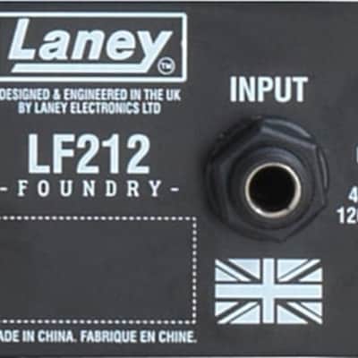 Laney Lionheart LF212 2x12" 120W Open back Guitar Speaker Cabinet With HH H1260 Speakers And Road-Ready Construction image 2