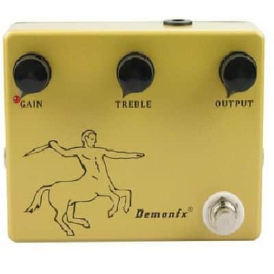 Demonfx KC Drive OVERDRIVE Guitar Effect Pedal gain/Treble controls True Bypass image 1