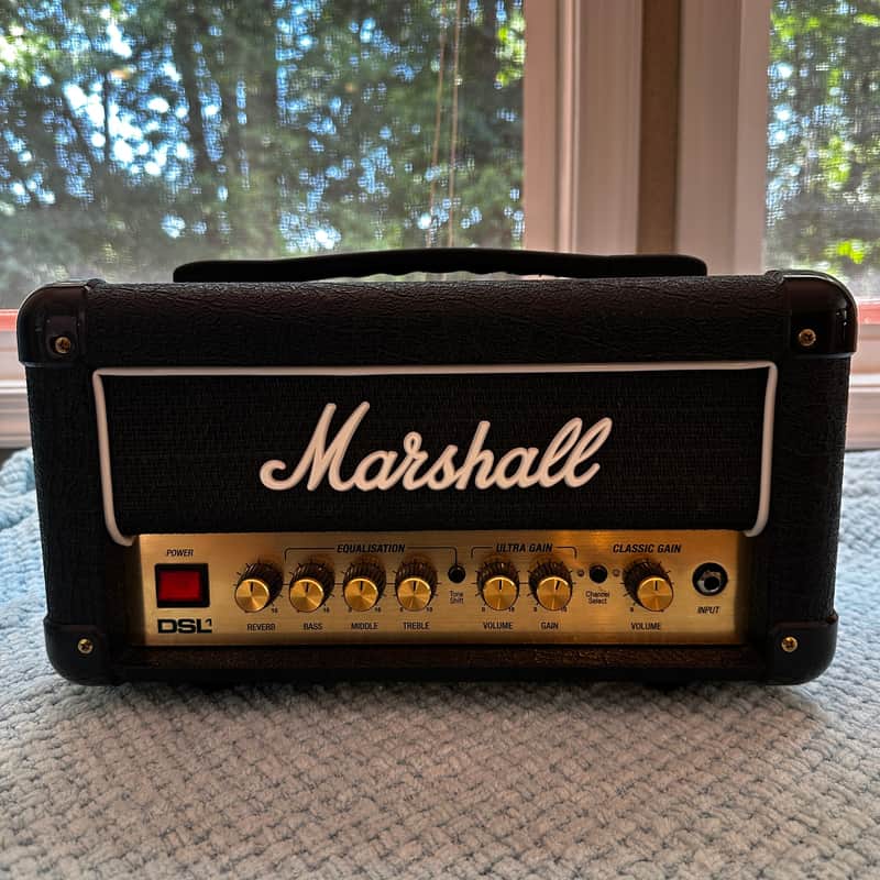Marshall DSL1HR 2-Channel 1-Watt Guitar Amp Head 2018 - Present - Black image 1