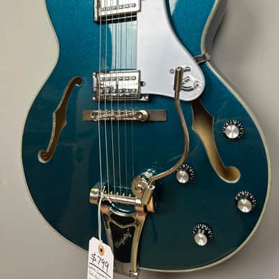 Epiphone Emperor Swingster 2025 - Delta Blue Metallic image 4