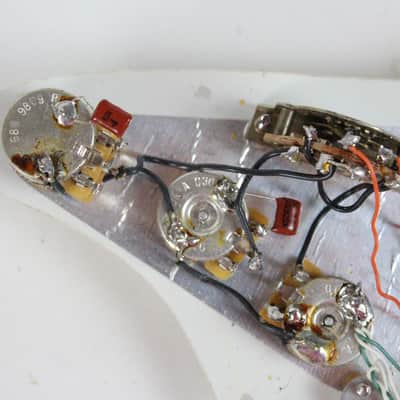 1993 Vintage Fender Stratocaster Plus Deluxe Loaded PICKGUARD Lace Sensor Pickups TBX Tone USA Strat 1990s image 10