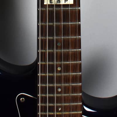 ESP Custom "Strat" Electric Guitar Seymour Duncan Pickups Dark Blue w/OHSC image 23