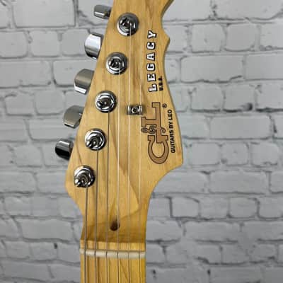 G&L Fullerton Deluxe Legacy with Maple Fretboard 2021 - Present - Jet Black image 3