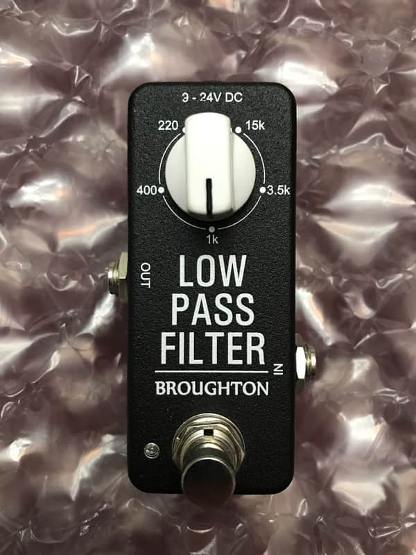 Broughton Low Pass Filter LPF Pedal - Black image 1