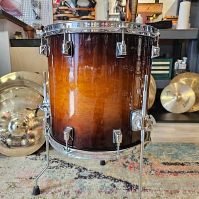 Taye Studio Maple Drum Kit 20-16-14-12-10-8" + 14" Snare - Java Burst image 14