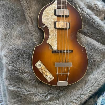Hofner 500/1 Bass, Van Wouw - Left Handed 1961 - Sunburst image 7