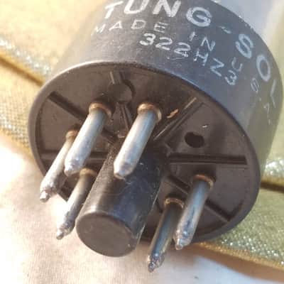 Tung-Sol 6V6GT tNOS AT1000 TESTED Vacuum Tube Clear Glass Beam Power 6V6 1946-1959 image 8