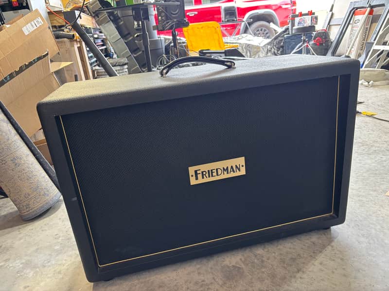 Friedman 212EXT 120-Watt 2x12" Closed-Back Guitar Speaker Cabinet 2014 - Present - Black image 1