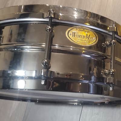 CAISSE CLAIRE WORLDMAX BLACK « VINTAGE CLASSIC » 14'' x 5'' image 8