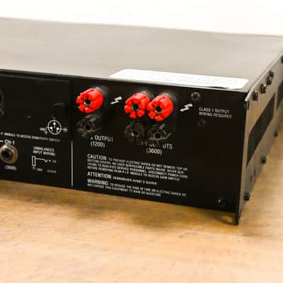 Crown Macro-Tech 36x12 2-Channel Power Amplifier CG015TQ image 6