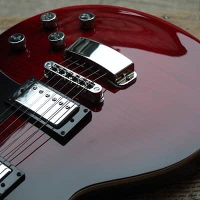 HAGSTROM Super Swede Crimson Flame, HARDCASE, 3, 80 KG image 4