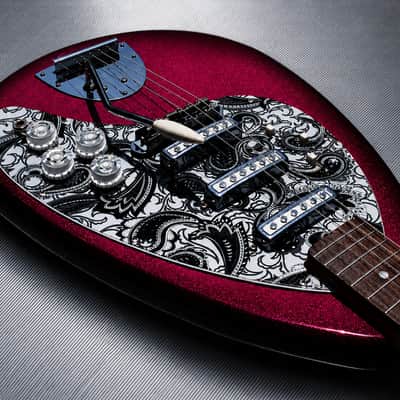 KAPA MINSTREL 1958 - CUSTOMIZED. PURPLE SPARKLE. Only 1. Rare. Showstopper. Only 1. image 14