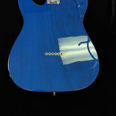 Fender Custom Shop B4 AM Custom Telecaster NOS MN Sapphire Blue Transparent image 6