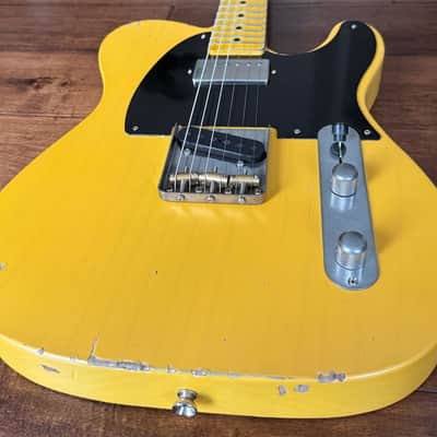 Nash Guitars Model T-52 Humbucker Neck Butterscotch Blonde Maple Neck NG5917 image 2