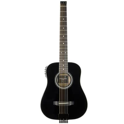 Traveler AG-200EQ Acoustic-Electric Travel Guitar Black