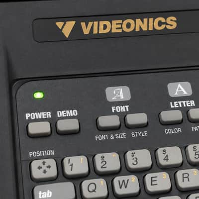 Videonics TitleMaker 2000 Character Generator - Vintage 90s Lo-Fi Video Synth Glitch Art FX Hardware (Tested & Working w/ Original Power Supply) image 5