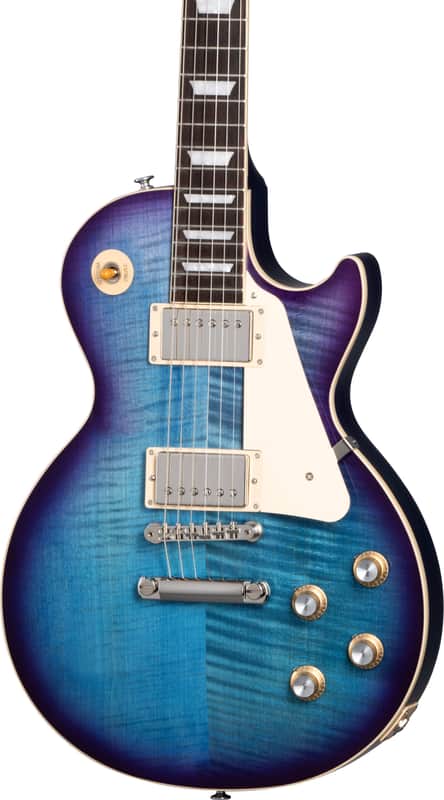 Gibson Les Paul Standard 60s Figured Top Blueberry Burst w/case image 1