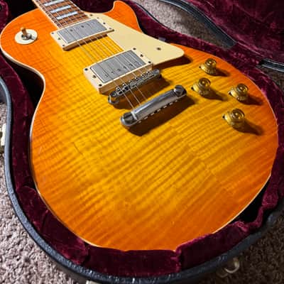Gibson 2001 Custom Shop Class 5 Les Paul - Tangerine Burst image 11