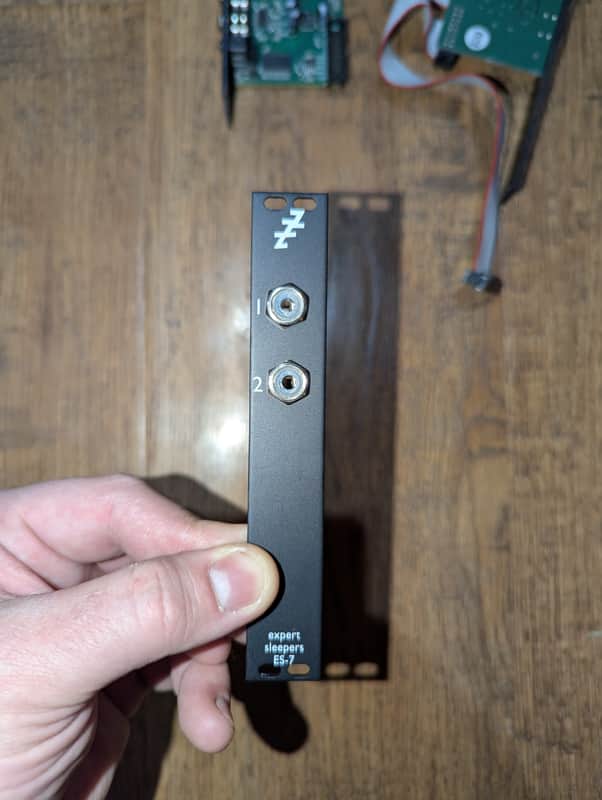 Expert Sleepers ES-7 CV / Input Expander Eurorack Synth Module 2017 - 2020 - Black image 1