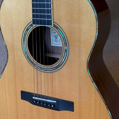 * new info * Larrivee LS-10 (1984-1985) Custom Shop order "Leaf & Flower #1" RARE (Mint-minus) image 4