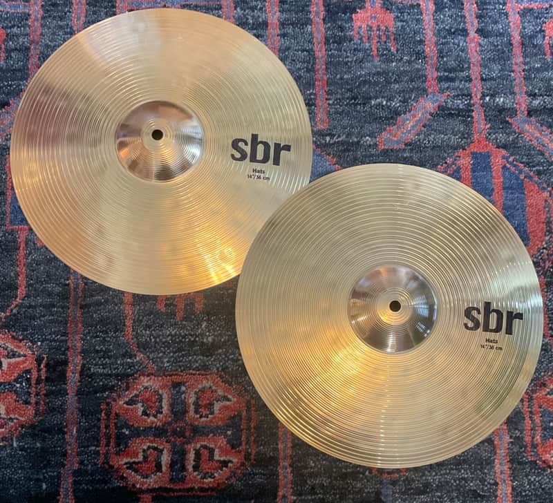 Sabian SBR Hi-Hat Pair 14 in. - Natural image 1