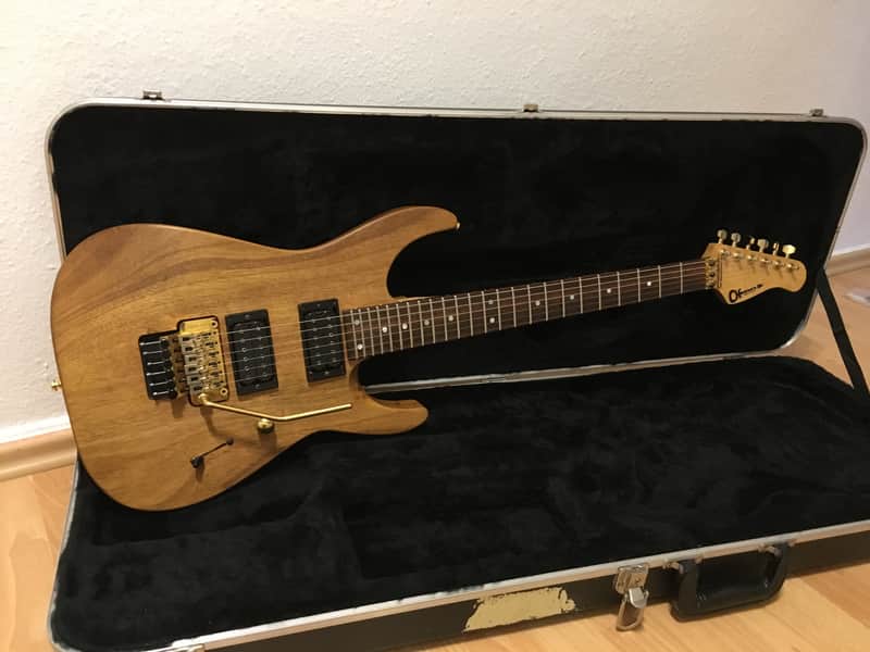 Charvel San Dimas Reissue 1995 Koa Floyd Rose 1995 Natural/geölt image 1