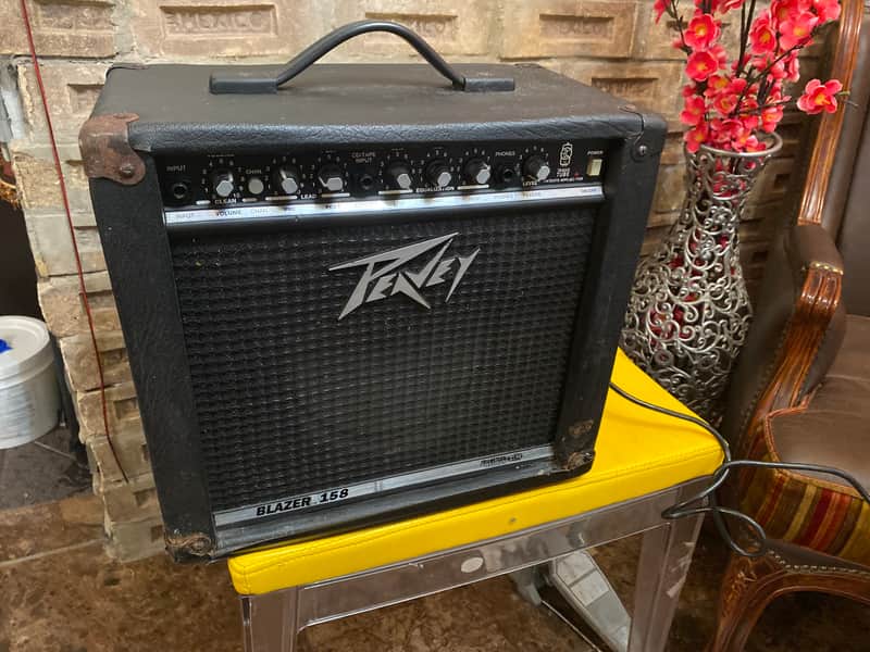 Peavey TransTube Blazer 158 15-Watt 1x8" Guitar Combo 1990s - Black image 1