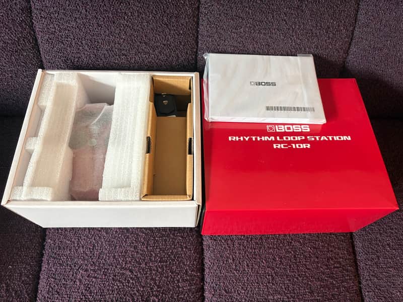 Boss RC-10R Rhythm Loop Station 2019 - Present - Red image 1