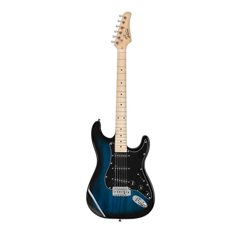 Glarry GST Electric Guitar Blue image 1