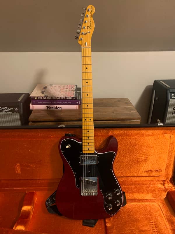 Fender American Vintage II '77 Telecaster Custom with Maple Fretboard 2022 - Present - Wine
