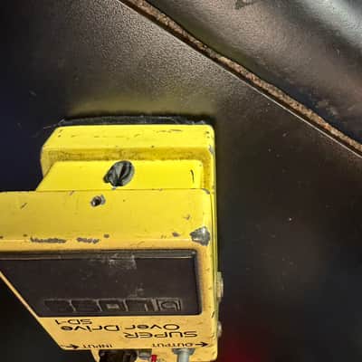Boss SD-1 Super OverDrive (Black Label) 1981 - 1988 - Yellow image 2