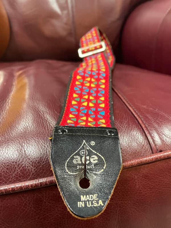 Ace  Strap  70's  - Jimi hendrix monterey strap image 1