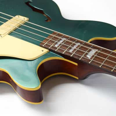 Epiphone Jack Casady Signature Bass with Laurel Fretboard - Faded Pelham Blue image 5