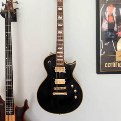 ESP LTD EC-1000 Duncan with Rosewood Fretboard 2011 - 2017 - Vintage Black image 1