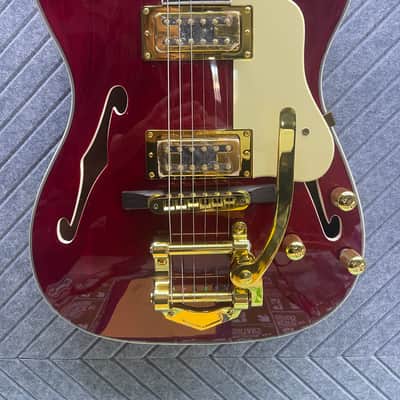 Firefly FFTL Red Bigsby Sold Out! No Tariffs In USA Setup by SkunkWerx image 1