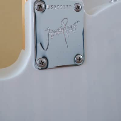 Fender Artist Series Jimmy Page Mirror Telecaster with Rosewood Fretboard 2019 - White Blonde image 8