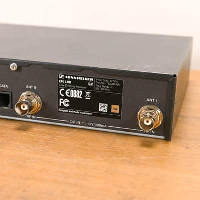 Sennheiser EM 100 G3 Wireless Receiver - 823-865 MHz (NO POWER SUPPLY) CG01YRC image 6