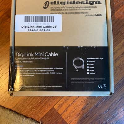 Digidesign Mini cable 25  2017 Black image 2