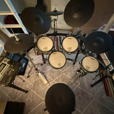 Roland V Drum Set TD-12 2007-2012 - Black and White image 6