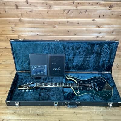 Ibanez PS3CM Paul Stanley Signature Electric Guitar - Black Cracked Mirror image 7