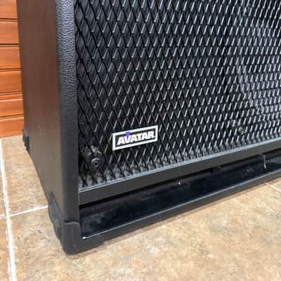 Avatar 2x12 bass cabinet early 2020s - Black image 4