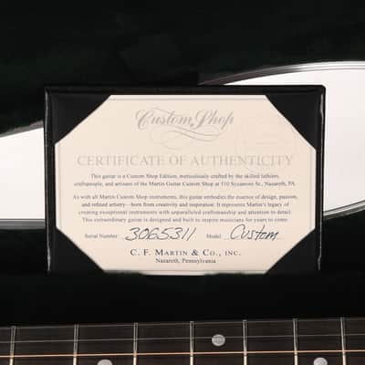 Martin Custom Shop 28-Style Dreadnought VTS Sitka Spruce/East Indian Rosewood 1935 Sunburst (Serial #M3065311) image 9