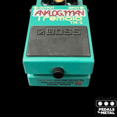 Analogman Boss TR-2 Tremolo with Mod 2010s - Green - X4447 image 3