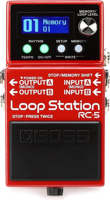 Boss RC-5 Loop Station Compact Phrase Recorder Pedal image 1