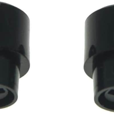 Pack of 2 Black Barrel Switch Tip 3 Way or 4 Way Pickup Selector Switch Knobs for USA Tele/Telecaster image 3