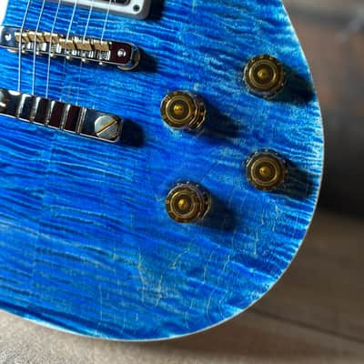 PRS 40th Anniversary McCarty SC56 Limited Edition - Rare!! Faded Blue Jean W/Pearl White Back! 409519 image 3