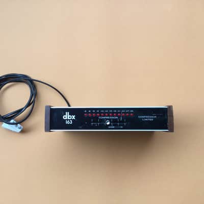 dbx 163 Compressor / Limiter 1980s - Black image 4
