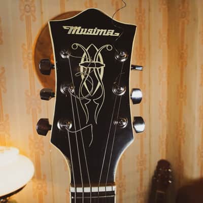 Musima Deluxe 25K GDR Rare Vintage Electric Guitar USSR Les Paul Melody Maker image 10