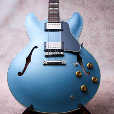 GIBSON USA Custom Shop Murphy Lab Custom Select '64 ES-345 Reissue Ultra Light Aged "Pelham Blue + Rosewood" (2024) image 4
