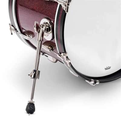Slingerland Radio King 4pc Drum Set 24/13/16/18 Maroon Glass image 8